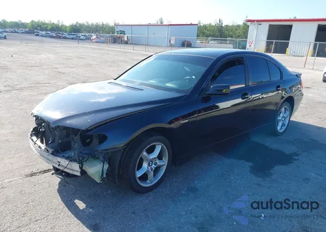 2002 BMW 745 из США, поврежденный, VIN WBAGL63472DP52973